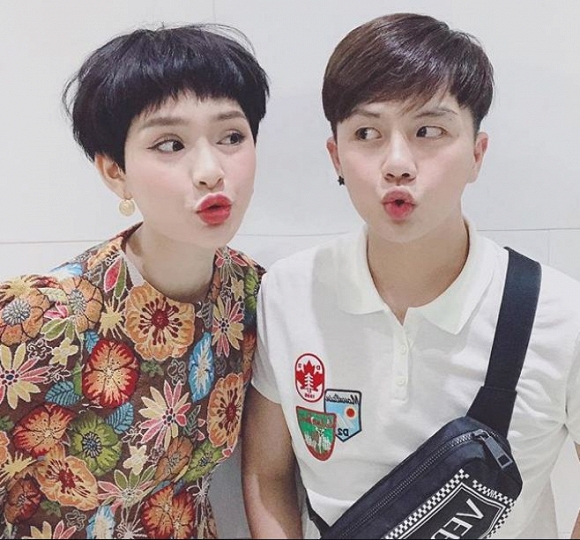 Hiền Hồ và Duy Khánh vướng nghi án hẹn hò vào đầu năm 2019 nhưng chưa từng lên tiếng về tin đồn.  