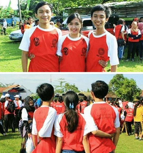 Đằng sau hậu trường. Thì ra người ta chụp ảnh tay dài kiểu này  