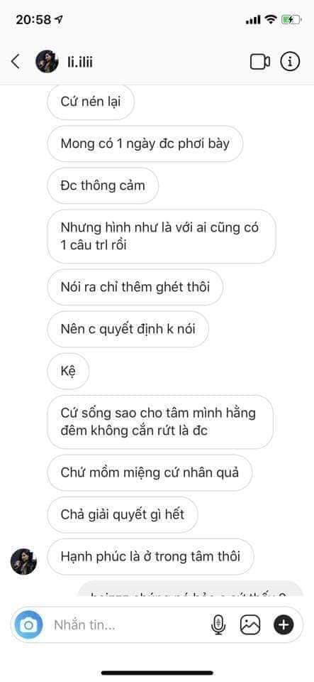 Lưu Đê Ly hi vọng một ngày được mọi người thông cảm.    