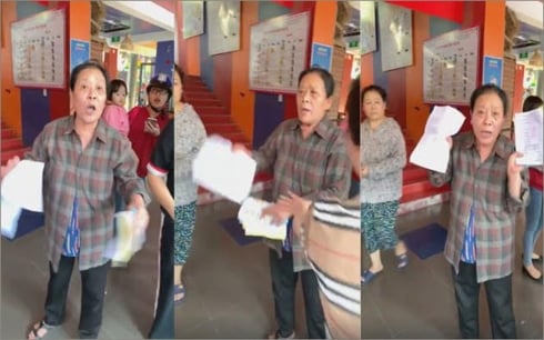 Gia đình bức xúc vì bé Th. bất ngờ bị đuổi học.