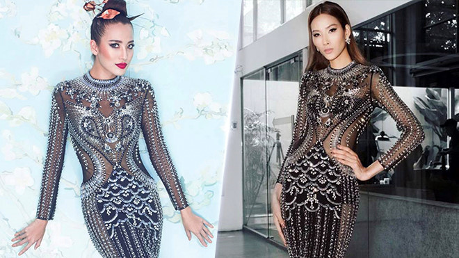 Không chỉ đụng hàng các ngôi sao tên tuổi, Hoàng Thùy còn diện chung mẫu váy xuyên thấu đính đá với thí sinh The Face Phan Ngân. Điểm khác nhau đến từ Link Vào SHBET88 Mới Nhất của hai người đẹp.