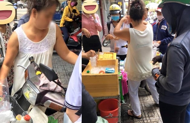 Chủ quán trà sữa trong câu chuyện.