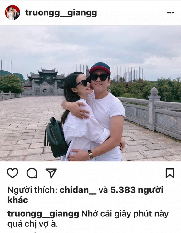 Trường Giang đăng ảnh bên Nhã Phương và gọi 