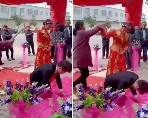 Cô dâu bị nhà chồng dùng roi đánh trong Quatrian shbet hiện đang mở.