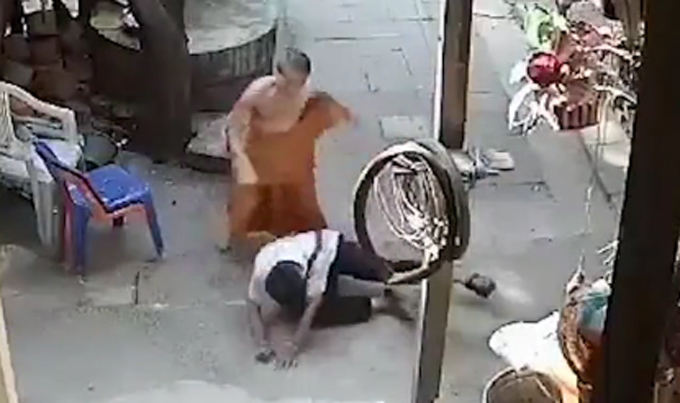 Hình ảnh khiến nhiều người phẫn nộ.