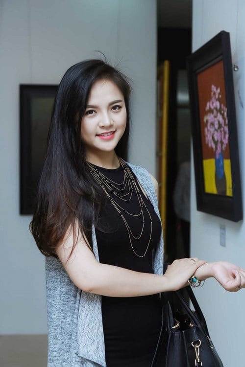 Thu Quỳnh xinh đẹp thành công