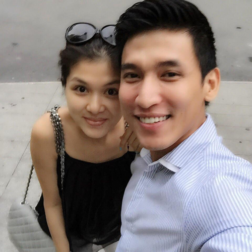 Oanh Yến và bạn trai kém tuổi