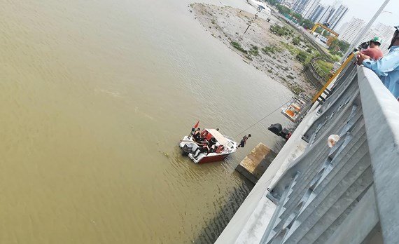 Hiện trường vụ việc. Ảnh: SGGP