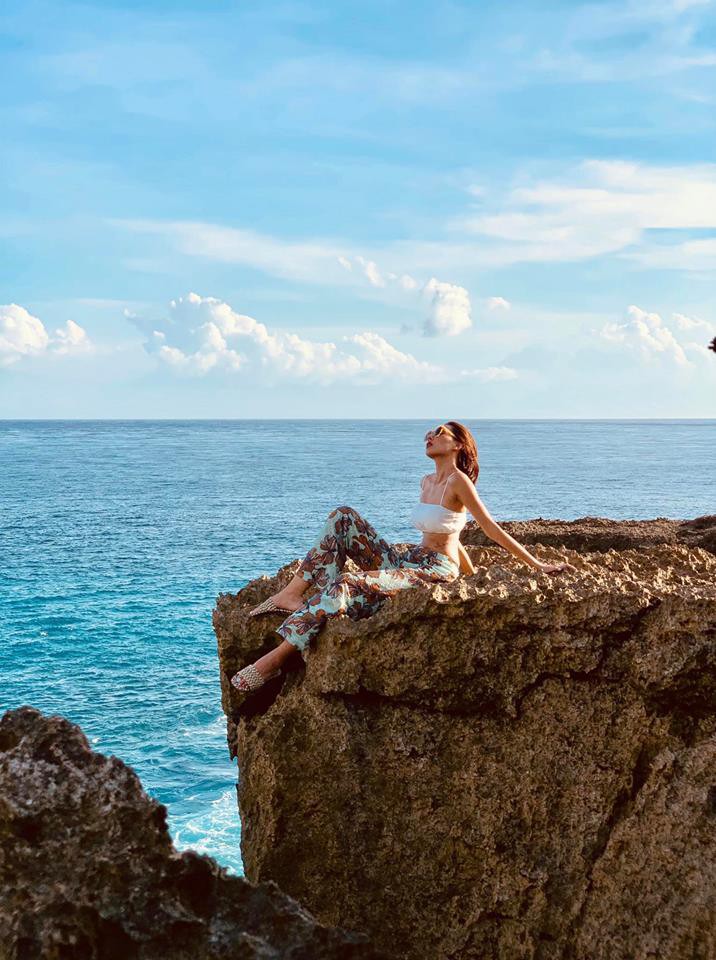 Minh Triệu hiện tại cũng đang ở Bali.    