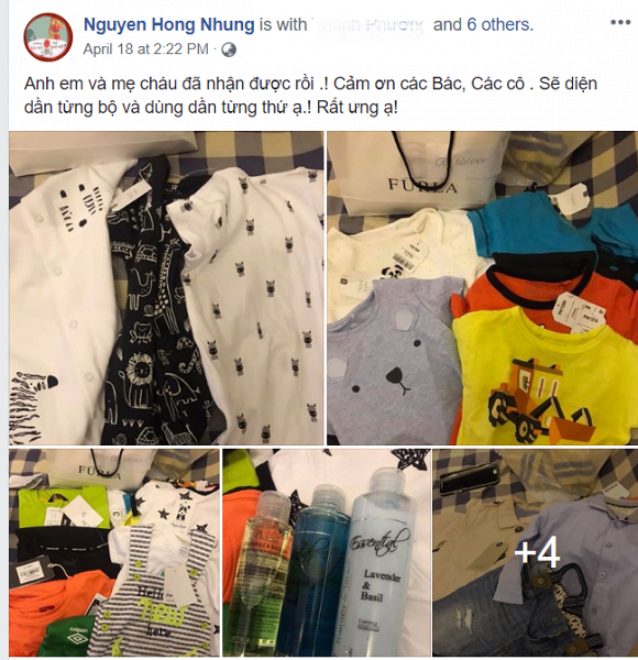 Chân dung em bé được Hồng Nhung - vợ Xuân Bắc đăng trên trang cá nhân. Nhiều bạn bè thân thiết đã vào chúc mừng vợ chồng cô thêm con.  