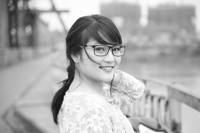 Ngọc Anh hồi mới ra trường    