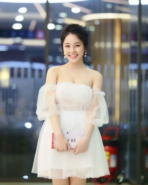 Hình ảnh hot girl Trâm Anh.