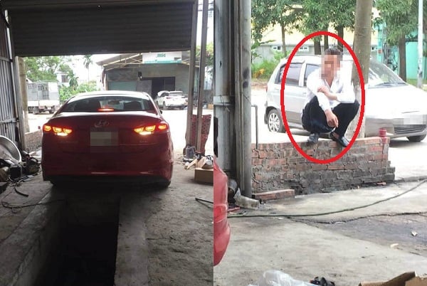 Hành động của nam thanh niên khiến nhiều người phẫn nộ.