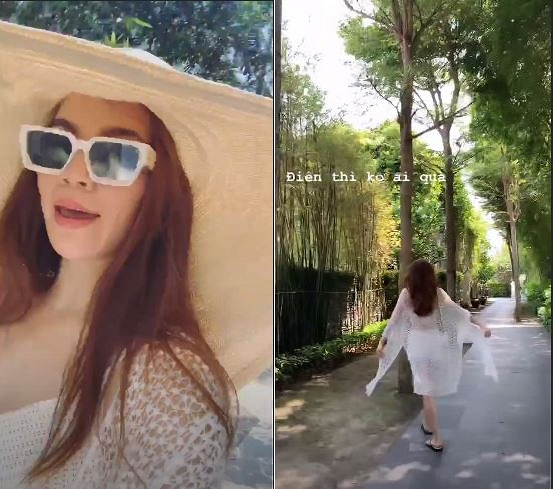 Nữ ca sĩ còn hài hước tự nhận: 