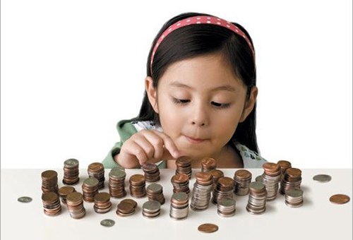 Nên dậy con tiết kiệm