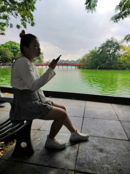 Tấm ảnh khiến cô nàng 