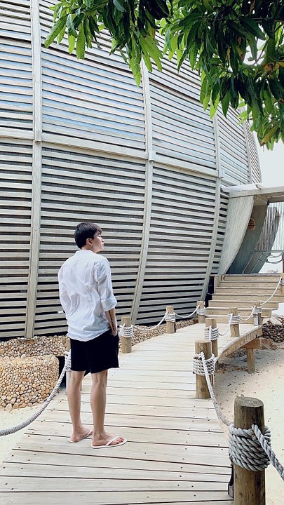 Chi dân vừa chia sẻ khoảnh khắc hiếm hoi trong chuyến du lịch của mình.    