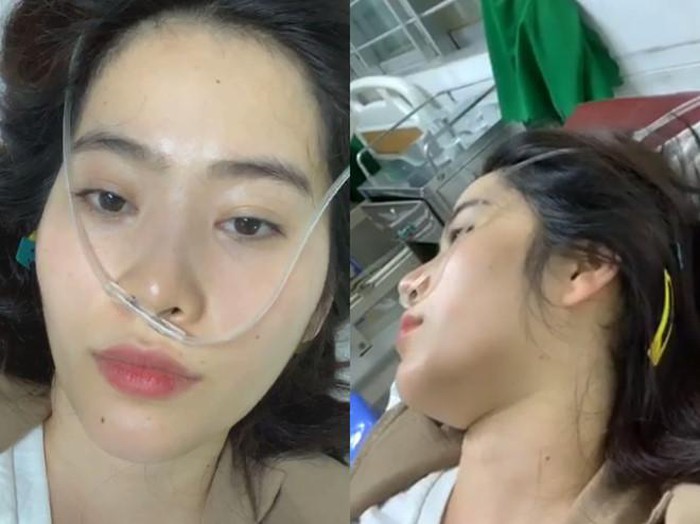 Nam Em nằm viện giữa đêm mà vẫn livestream gây sốc.    