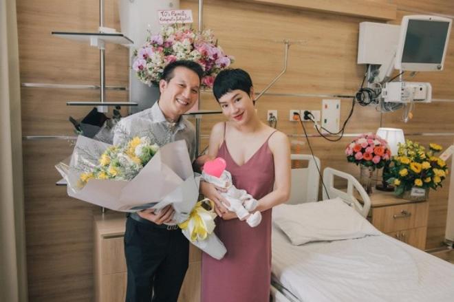Nhan sắc của Trà My sau sinh được nhiều người khen ngợi
