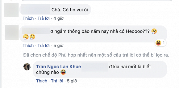 Lan Khuê chỉ nói một câu bông đùa, bạn bè đã vội nghi cô có tin vui.