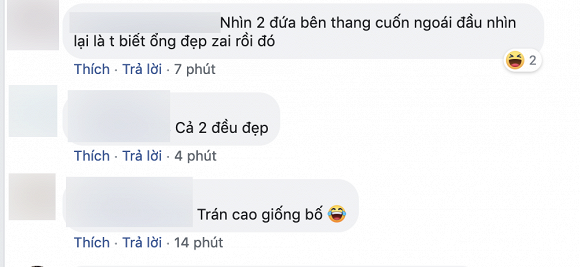 Cư dân mạng dành nhiều lời khen cho con trai Hà Tăng.  