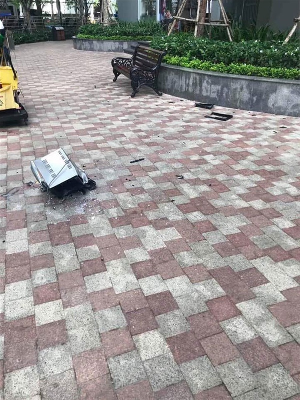 Hiện trường xảy ra vụ việc.