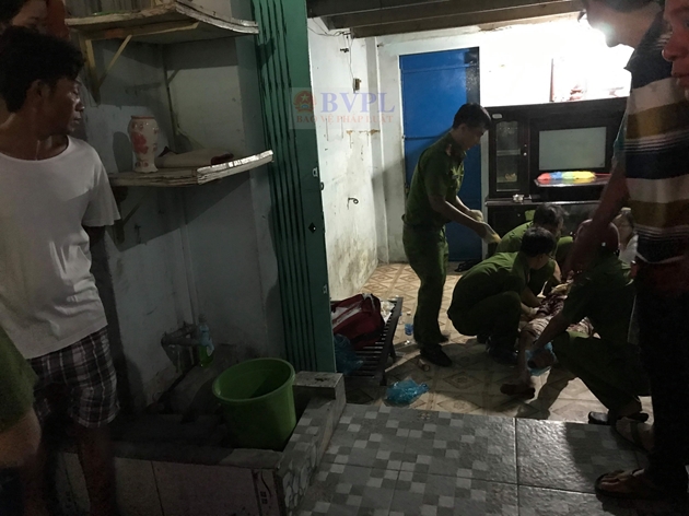 Hiện trường nơi xảy ra vụ việc 