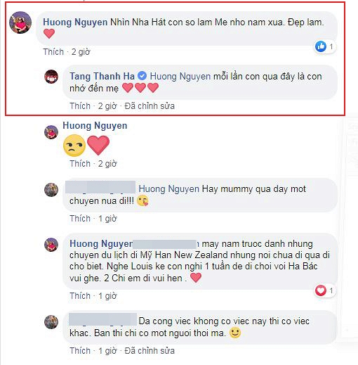Người đẹp cho biết mỗi lần đi qua nhà hát con sò cô lại nhớ đến mẹ.    