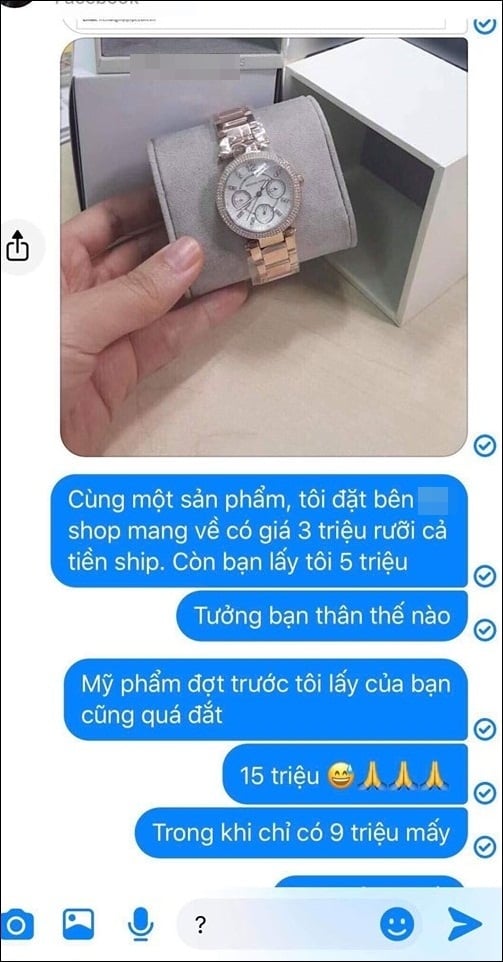 Sau nhiều lần cô nàng đã phát hiện mình mua hàng của bạn thân bị 