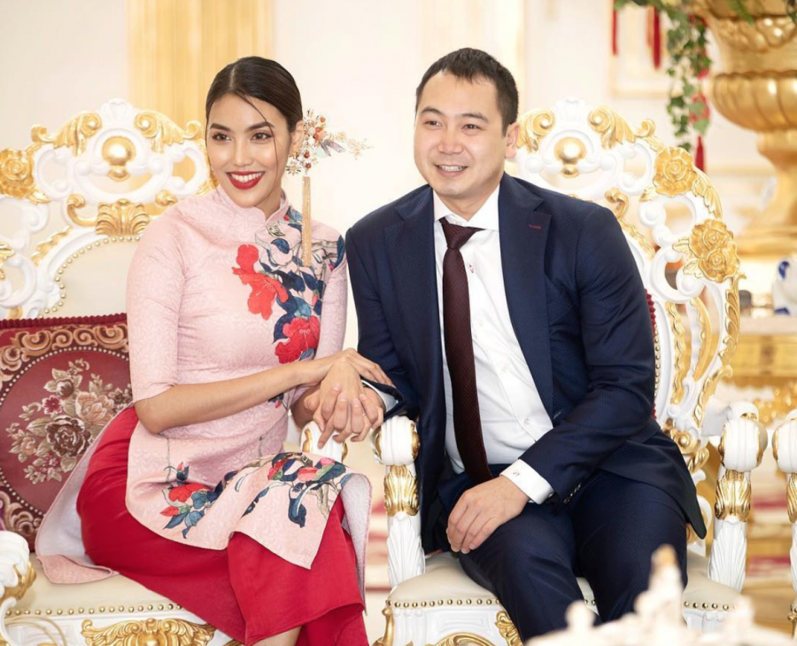 Khi so sánh với hình ảnh hiện tại có thể thấy, vẻ ngoài của ông xã Lan Khuê không hề thay đổi quá nhiều.    