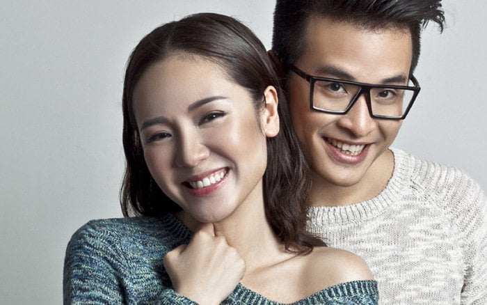 Phương Linh và Hà Anh Tuấn.
