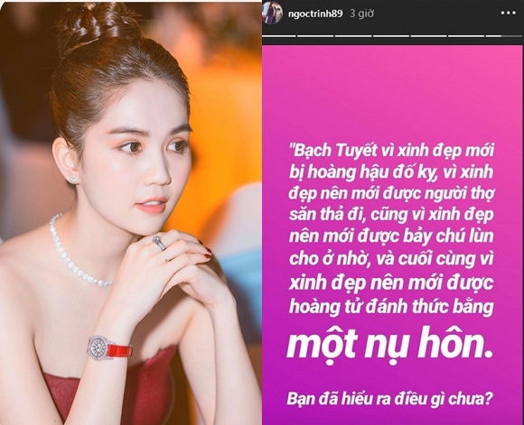 Ngọc Trinh đáp trả dư luận cực sâu cay khi bị nói suốt ngày chỉ biết chăm chút sắc đẹp.
