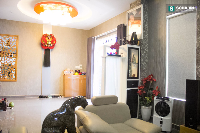 Một góc căn biệt phủ của nghệ sĩ Kim Tử Long