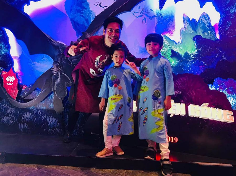 Các  con của Phan Anh