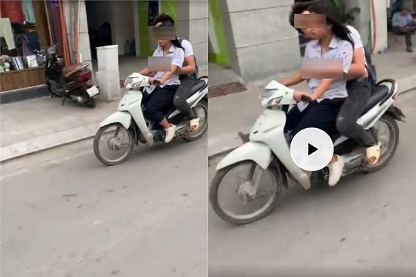 Hành động của đôi bạn trẻ bị chỉ trích.