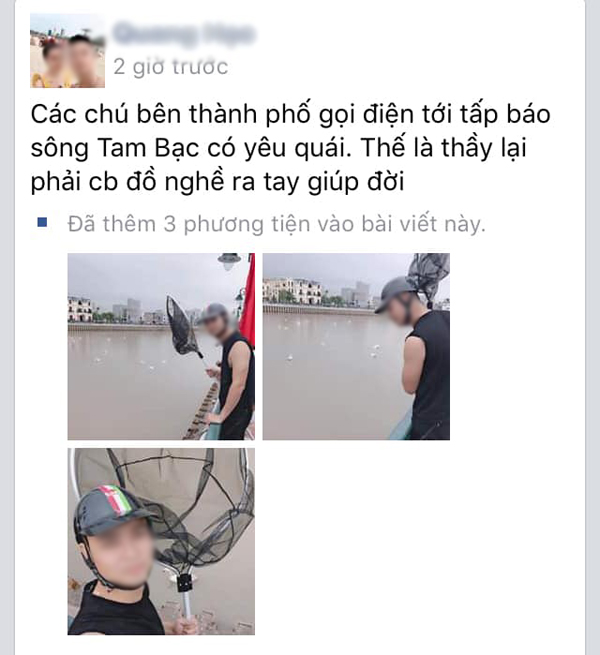 Câu chuyện được chia sẻ trên mạng xã hội.