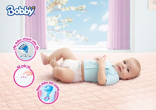 Rãnh thấm kim cương – Cải tiến đặc biệt từ Bobby giúp thấm hút hiệu quả