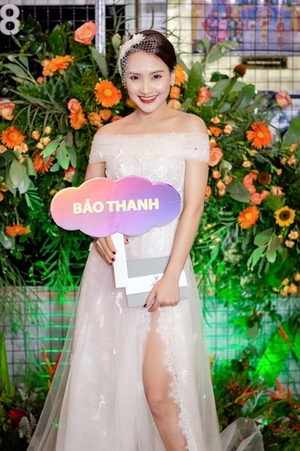 Tại các sự kiện, Bảo Thanh ưu ái những thiết kế nữ tính, sang trọng.    