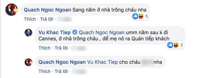 Những chia sẻ đầy ẩn ý của Quách Ngọc Ngoan và Vũ Khắc Tiệp ít ngày trước.