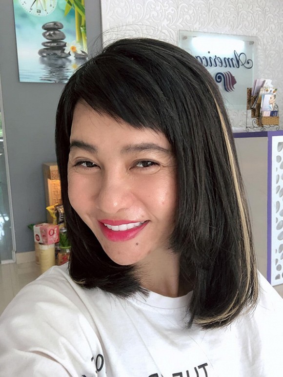 Cát Phượng khoe ảnh đã khỏe mạnh.  