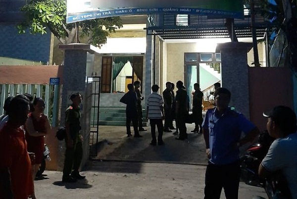 Nơi xảy ra vụ việc trên.