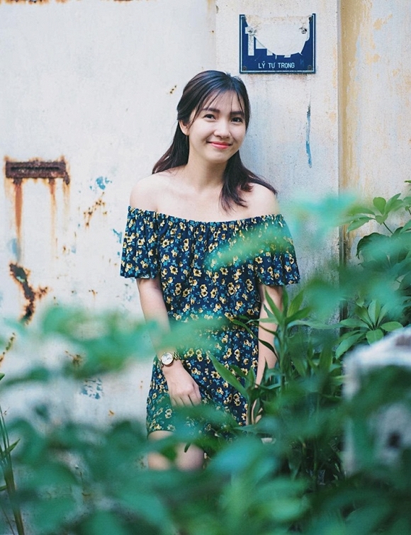 Hình ảnh mảnh mai, xinh xắn của Thụy Vy 2 năm trước.    