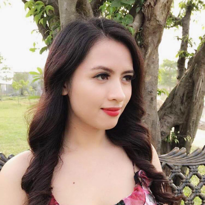 Chân dung người vợ xinh đẹp của anh Đạt.