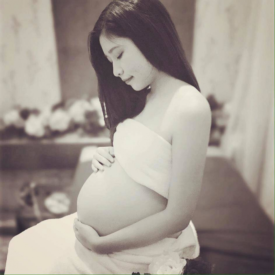 Trước đó bà mẹ trẻ tăng 25kg khi lên bàn đẻ