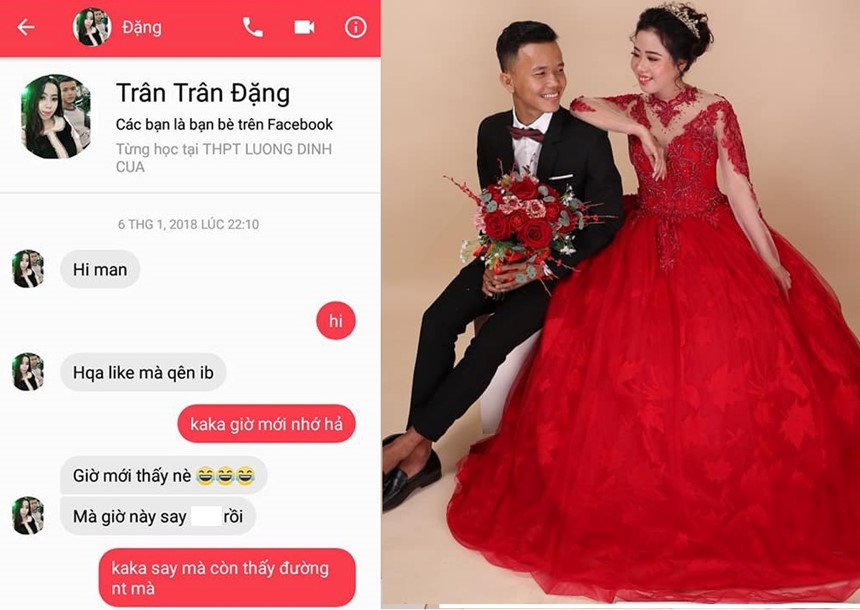 Chàng trai lấy được vợ nhờ 1 lần đi 