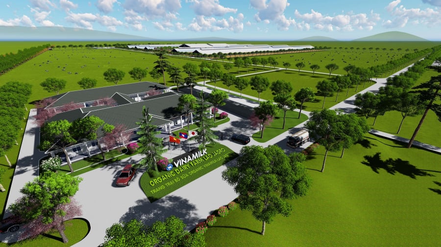 Với vốn đầu tư ban đầu 120 triệu USD, dự án Tổ hợp “Resort” bò sữa Organic tại cao nguyên Xiêng Khoảng dự kiến hoàn thành việc xây dựng và đạt chứng nhận hữu cơ theo chuẩn Châu Âu và tiêu chuẩn Mỹ vào năm 2020, cung cấp nguyên liệu sữa tươi organic cho nhu cầu tiêu dùng tại Việt Nam và xuất khẩu