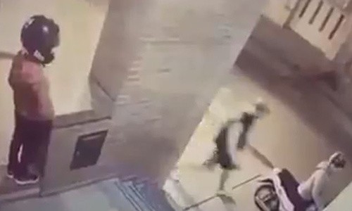 Ảnh cắt từ clip.