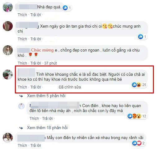 Một anti-fan cho rằng Kỳ Hân đang khoe khoang.