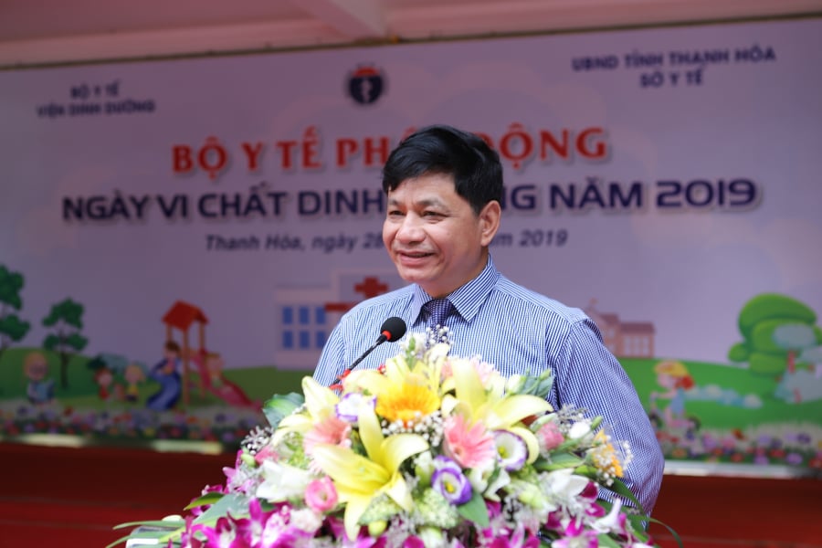 GS.TS Lê Danh Tuyên – Viện trưởng Viện Dinh Dưỡng, Bộ Y Tế nhấn mạnh vai trò quan trọng của các vi chất trong khẩu phần ăn hàng ngày giúp tăng cường phát triển thể chất và trí tuệ