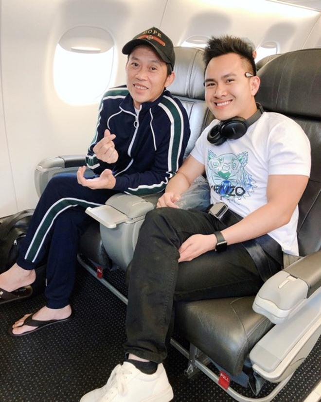 Hoài Linh và con trai lớn của mình